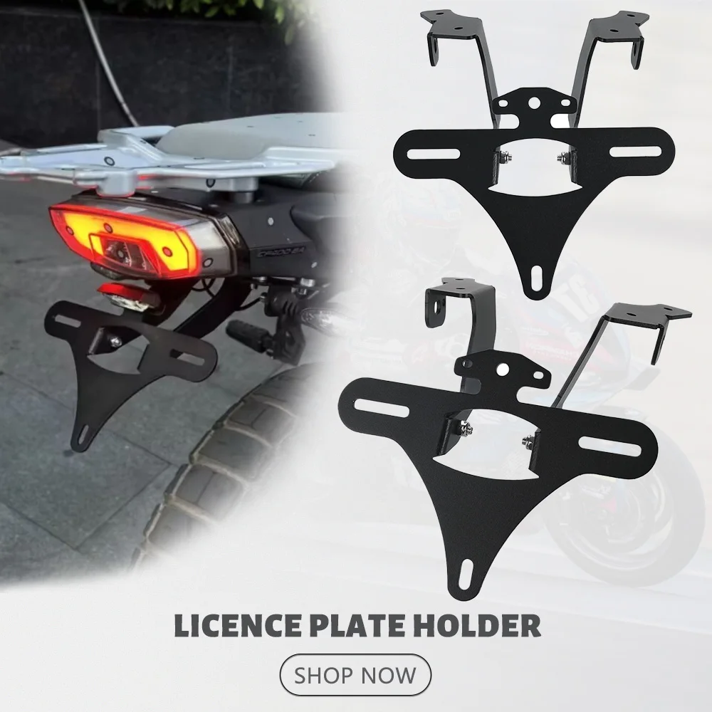 2027 FOR CFMOTO 450MT IBEX 450 800MT-X 2024-2026 Motorcycle License Plate Holder Bracket Rear Tail Tidy Fender Eliminator Kit
2027 FOR CFMOTO 450MT IBEX 450 800MT-X 2024-2026 Motorcycle License Plate Holder Bracket Rear Tail Tidy Fender Eliminator Kit