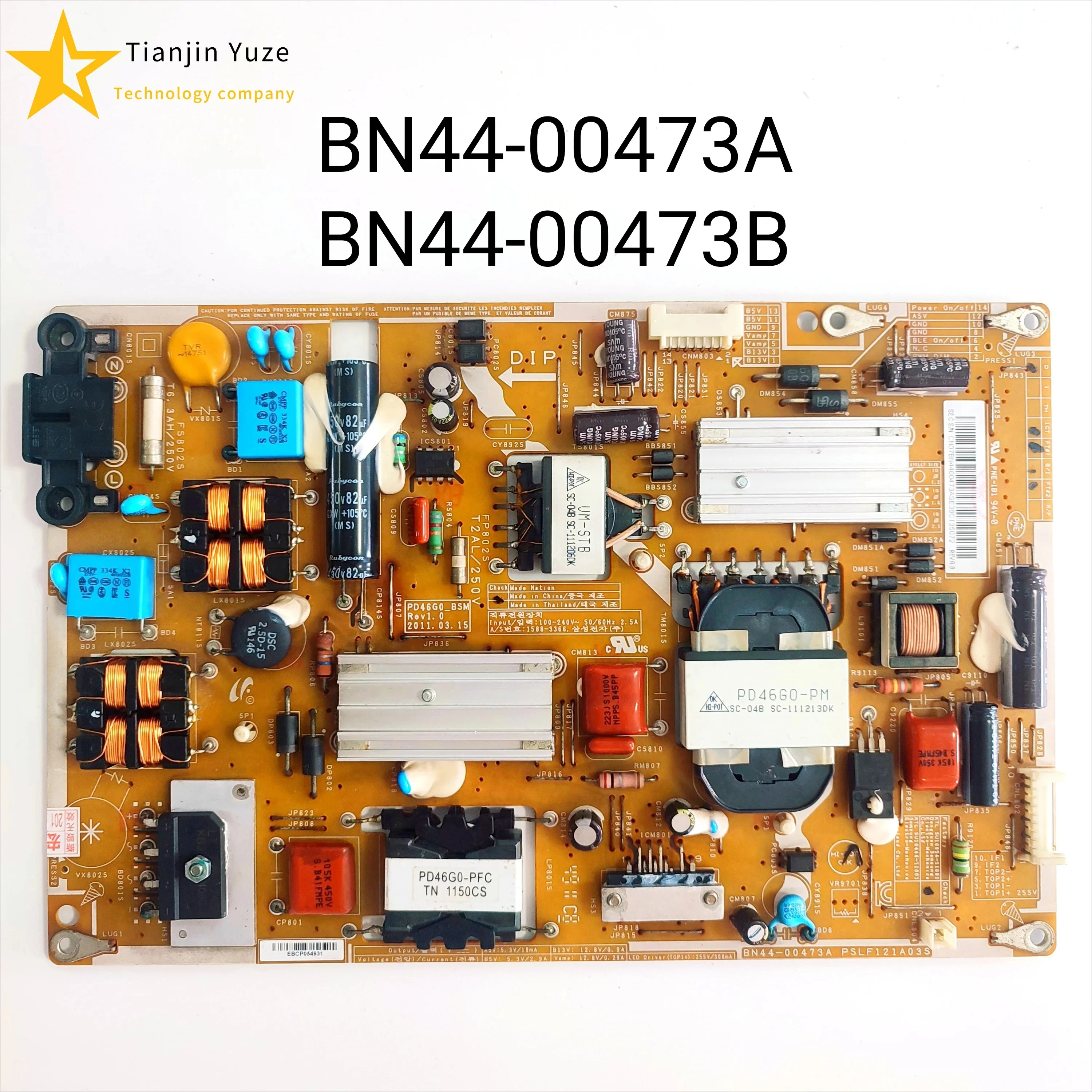 PSU POWER SUPPLY BOARD BN44-00473A = BN44-00473B PSLF121A03S FOR 40 Inch TV UE40D5003BW UA40D5000PR UN40D5003PR UN40D5005BFXZA
PSU POWER SUPPLY BOARD BN44-00473A = BN44-00473B PSLF121A03S FOR 40 Inch TV UE40D5003BW UA40D5000PR UN40D5003PR UN40D5005BFXZA