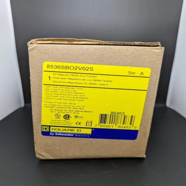 Квадрат D 8536sbo2v02s Размер 0 120 В Открытый Совершенно Новый Оригинальный Spot Plc
Квадрат D 8536sbo2v02s Размер 0 120 В Открытый Совершенно Новый Оригинальный Spot Plc