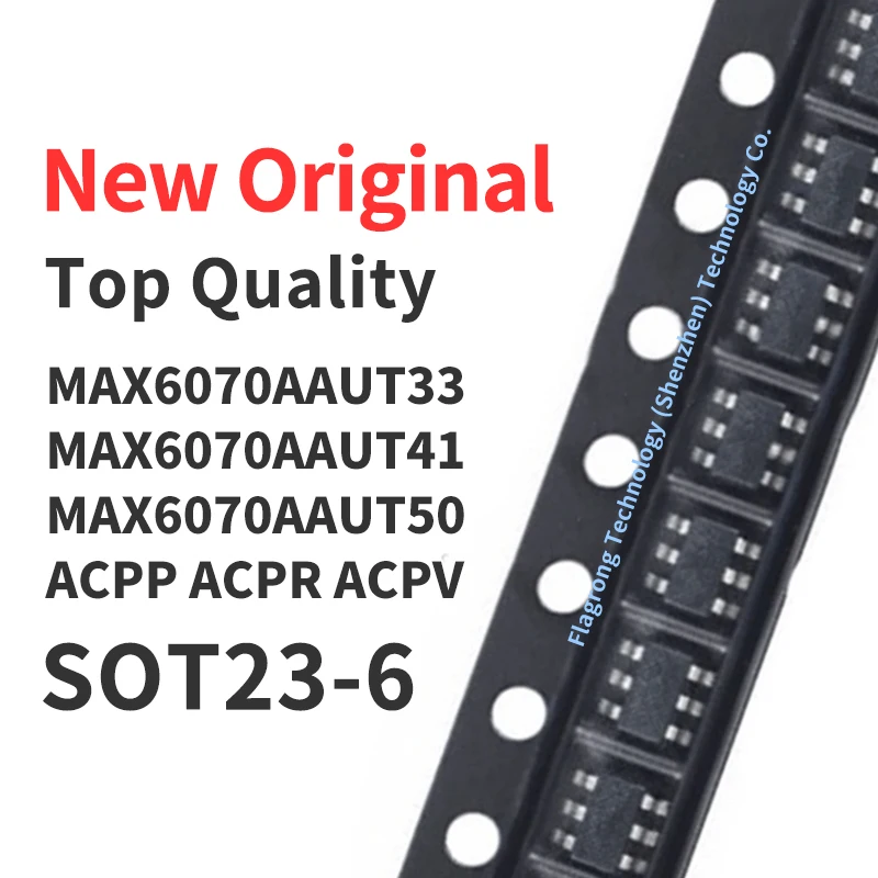 10 шт. MAX6070AAUT33 MAX6070AAUT41 MAX6070AAUT50 Silkscreen ACPP ACPR ACPV SOT23-6 Chip IC новый оригинальный
10 шт. MAX6070AAUT33 MAX6070AAUT41 MAX6070AAUT50 Silkscreen ACPP ACPR ACPV SOT23-6 Chip IC новый оригинальный