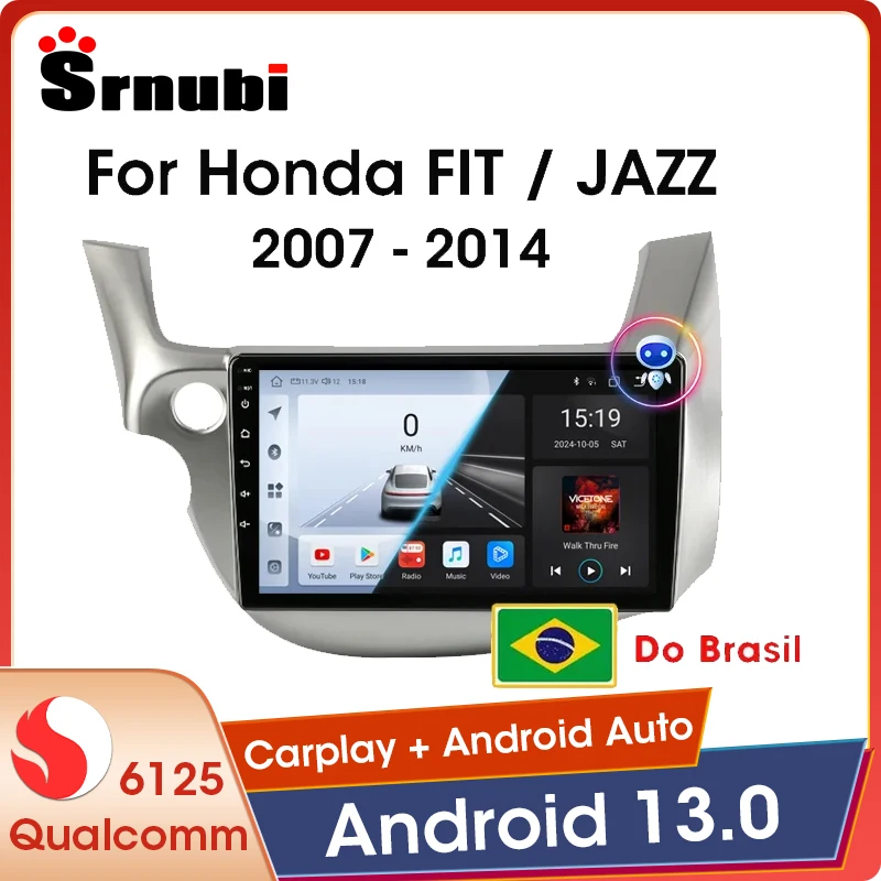 Android 13 Car Radio for HONDA FIT JAZZ 2007 - 2013 Qualcomm SM6125 Multimedia Video Player 2 Din Navigation GPS Carplay Auto
Android 13 Car Radio for HONDA FIT JAZZ 2007 - 2013 Qualcomm SM6125 Multimedia Video Player 2 Din Navigation GPS Carplay Auto