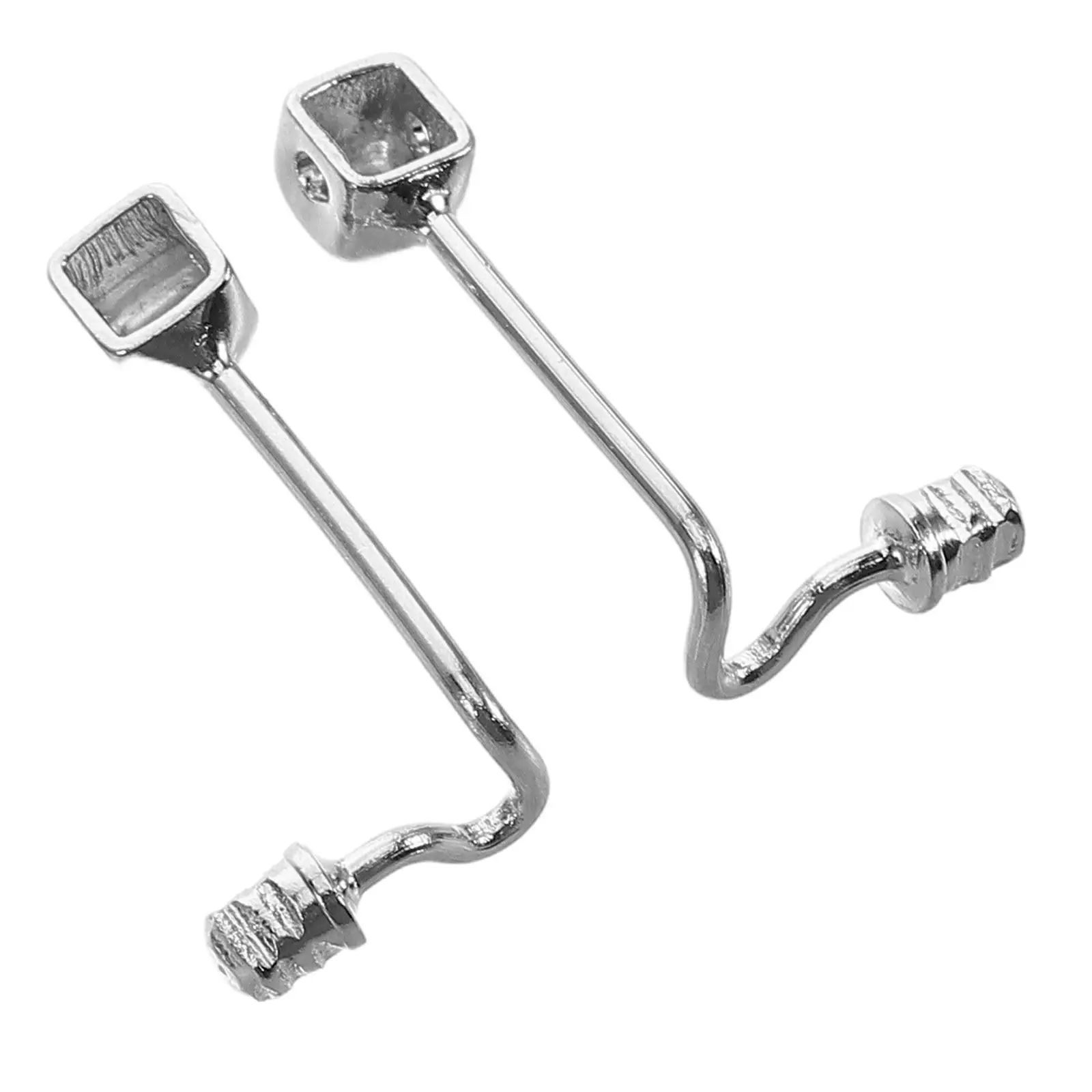 2Pcs Eyeglass Nose Pads Holder Screw Type Square Head Nose Bridge Holder Stainless Steel Repair Kit Replacement
2Pcs Eyeglass Nose Pads Holder Screw Type Square Head Nose Bridge Holder Stainless Steel Repair Kit Replacement