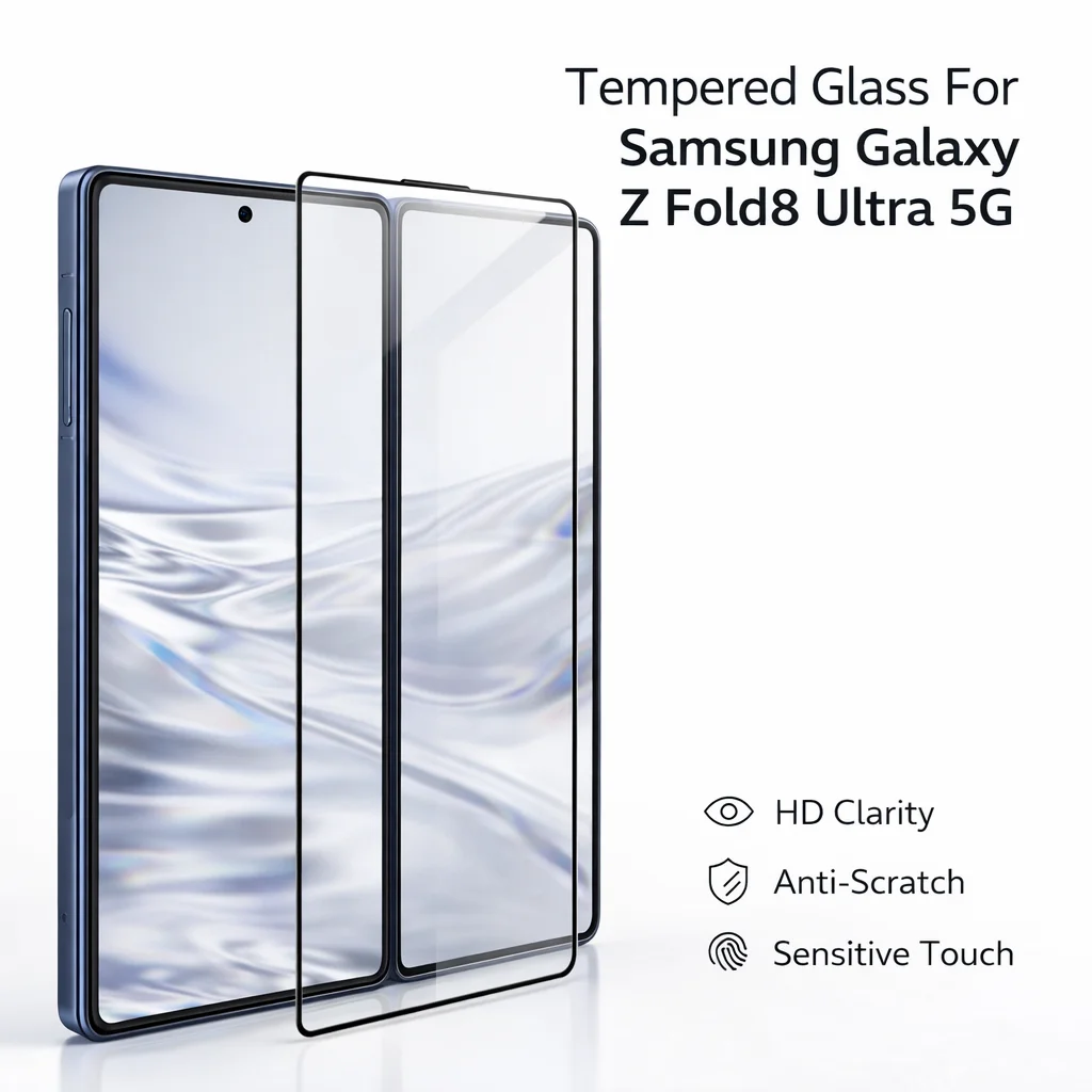 Tempered Glass For Samsung Galaxy Z Fold8 Fold 8 Ultra 5G Protector Film 9H Hardness Anti Oil Full Screen Coverage FM0003
Tempered Glass For Samsung Galaxy Z Fold8 Fold 8 Ultra 5G Protector Film 9H Hardness Anti Oil Full Screen Coverage FM0003