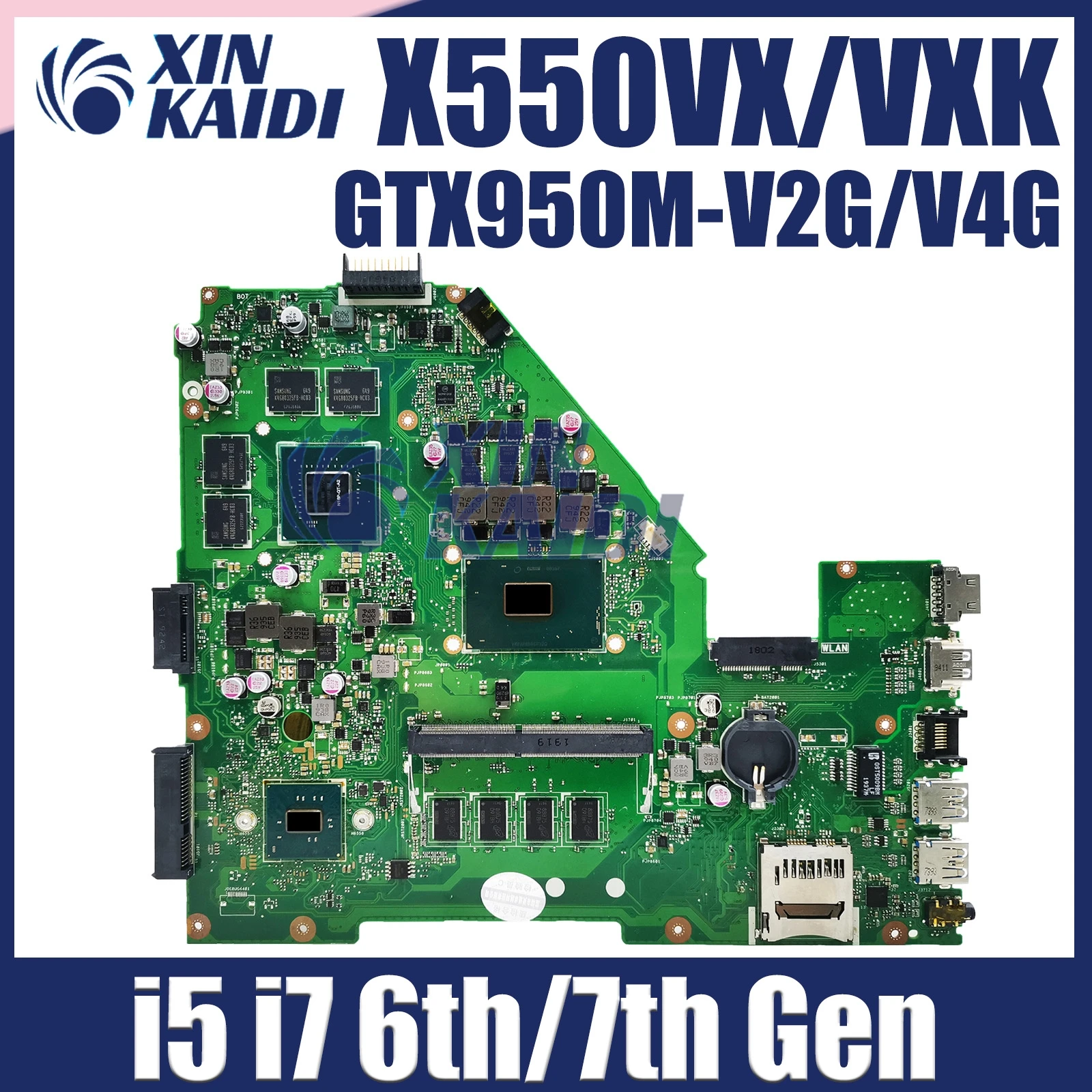 For ASUS X550VX Mainboard 60NB0BB0-MB1103 A550V W50V X550V FH5900V X550VB X550VC X550VQ X550VXR X551VX X540VX X550VD X560VX
For ASUS X550VX Mainboard 60NB0BB0-MB1103 A550V W50V X550V FH5900V X550VB X550VC X550VQ X550VXR X551VX X540VX X550VD X560VX