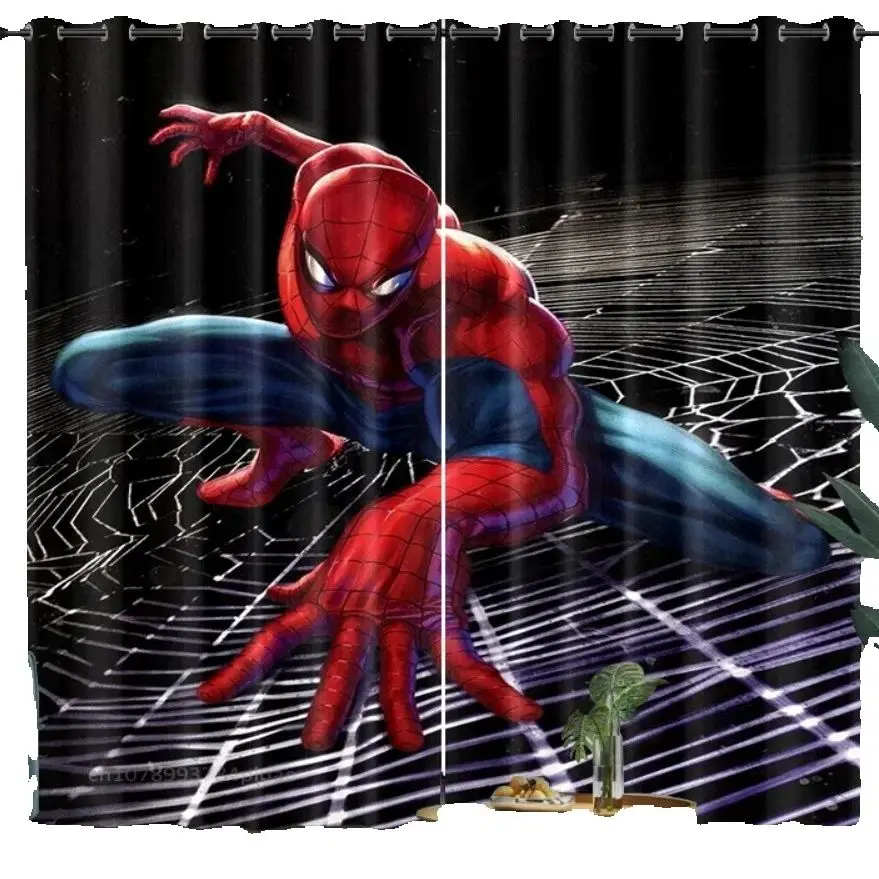 Spiderman 3D printed curtain bedroom high blackout sunscreen curtain fashion style home décor, gifts for boys and girls
Spiderman 3D printed curtain bedroom high blackout sunscreen curtain fashion style home décor, gifts for boys and girls