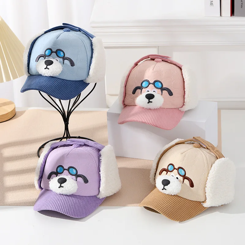 Childr Thickened Baseball Ear Protection Cap Winter Childr Baby Korean Fashion Cap Warm Baby Plush Ear Protection Hat Outdoor
Childr Thickened Baseball Ear Protection Cap Winter Childr Baby Korean Fashion Cap Warm Baby Plush Ear Protection Hat Outdoor