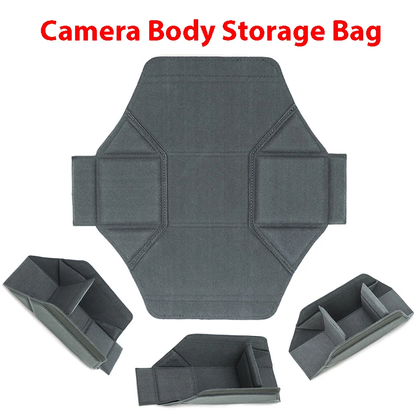 Polyester Camera Body Storage Bag Mirrorless/DSLR Camera Body Protective Case Scratch Resistant Protective Storage Case