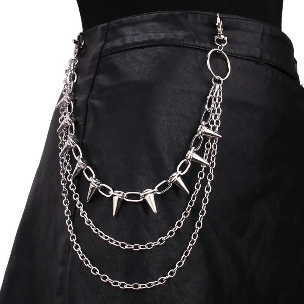 Fashion Metal Layered Waist Chain Rivet Multi-layer Punk Chain Trousers Chain Men
Fashion Metal Layered Waist Chain Rivet Multi-layer Punk Chain Trousers Chain Men
