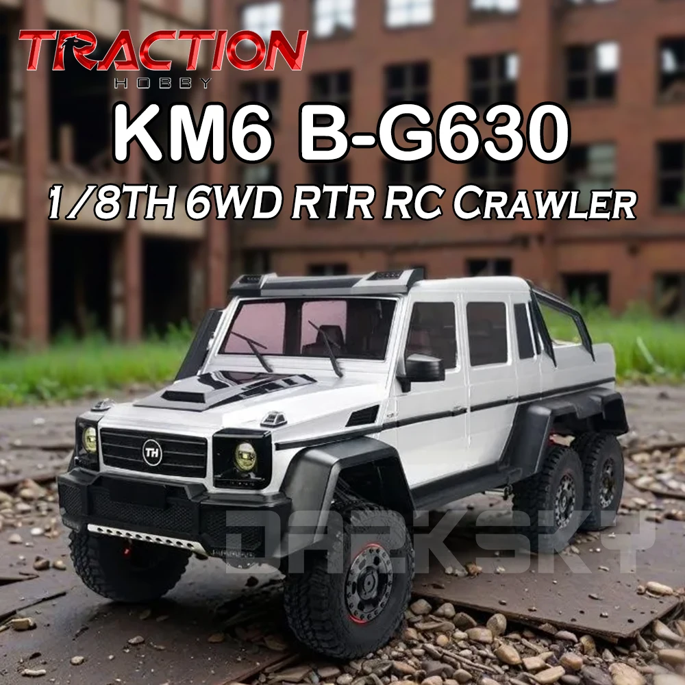 TRACTION HOBBY KM6 B-G630 RC Crawler 6x6 1/8 Электрическая модель с дистанционным управлением Внедорожный автомобиль RTR Версия для взрослых Детские игрушки
TRACTION HOBBY KM6 B-G630 RC Crawler 6x6 1/8 Электрическая модель с дистанционным управлением Внедорожный автомобиль RTR Версия для взрослых Детские игрушки