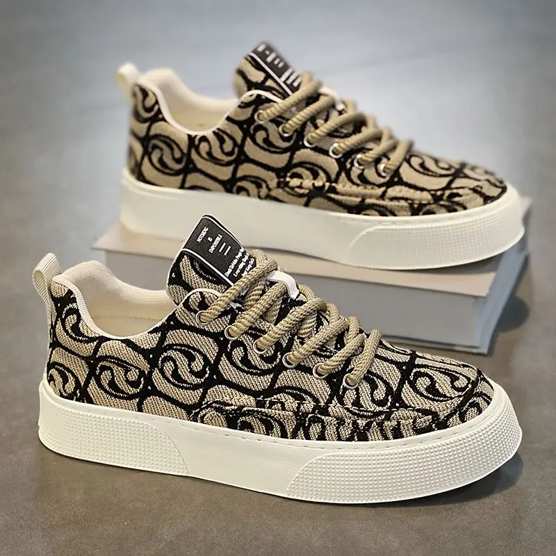 Men's Low-Top Canvas Shoes Summer New Fashion Printed Sports Thick Bottom Casual Trendy Shoes Breathable Comfortable B...
Men's Low-Top Canvas Shoes Summer New Fashion Printed Sports Thick Bottom Casual Trendy Shoes Breathable Comfortable B...
