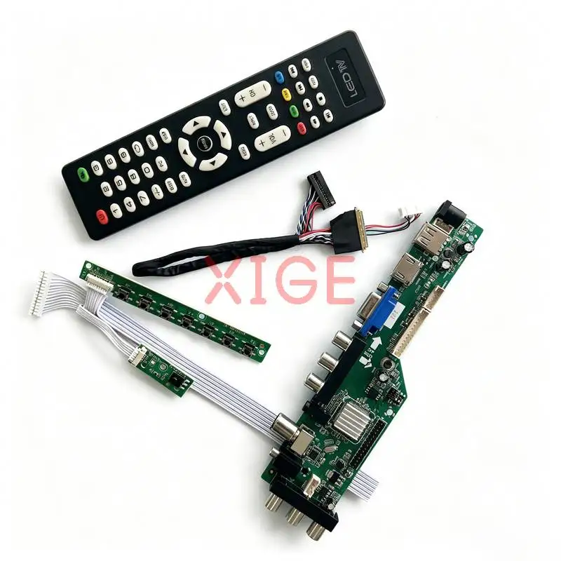 Controller Board Fit B140RTN03 LP140WD2 B140RTN02 LP140WD1 1600x900 1600*900 DVB/USB/AV/VGA/HDMI Laptop Panel LVDS-40Pin DIY Kit
Controller Board Fit B140RTN03 LP140WD2 B140RTN02 LP140WD1 1600x900 1600*900 DVB/USB/AV/VGA/HDMI Laptop Panel LVDS-40Pin DIY Kit