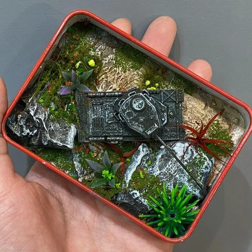 Vivid Resin Miniature Garden Airplane Tank Landscape Creative DIY Realistic Garden Scene Model Kit Decor Ornament
Vivid Resin Miniature Garden Airplane Tank Landscape Creative DIY Realistic Garden Scene Model Kit Decor Ornament