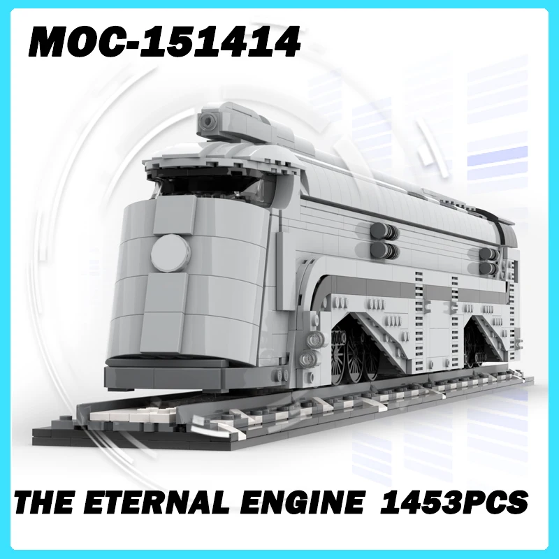 MOC-151414 Building Block Train Series The Eternal Engine Model Brick NEW Technical DIY Toys for Children Gifts Christmas1453PCS
MOC-151414 Building Block Train Series The Eternal Engine Model Brick NEW Technical DIY Toys for Children Gifts Christmas1453PCS