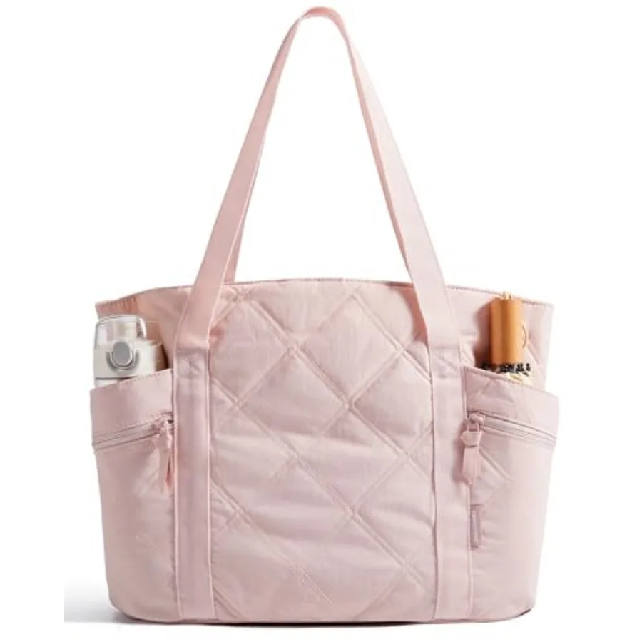 BAGSMART Crush Tote Bag for Women, 20L Puffer Work Tote with Zipper, Travel Essentials Quilted Nurse Hospital Bag
BAGSMART Crush Tote Bag for Women, 20L Puffer Work Tote with Zipper, Travel Essentials Quilted Nurse Hospital Bag
