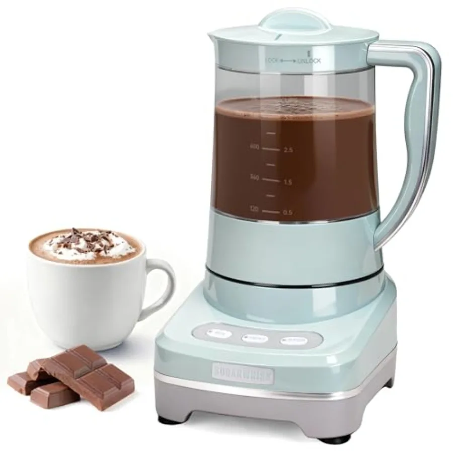29 Oz Hot Chocolate Maker Machine, Electric Milk Frother and Steamer, Hot Cocoa Maker Machine for Hot Chocolate Bar, Detachable
29 Oz Hot Chocolate Maker Machine, Electric Milk Frother and Steamer, Hot Cocoa Maker Machine for Hot Chocolate Bar, Detachable