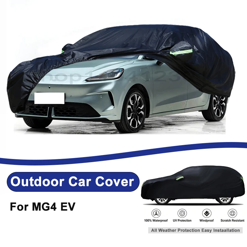 Outdoor Full Car Cover For MG4 EV with Reflective Strips Waterproof Snowproof Dustproof UV Protection Auto Accessories
Outdoor Full Car Cover For MG4 EV with Reflective Strips Waterproof Snowproof Dustproof UV Protection Auto Accessories
