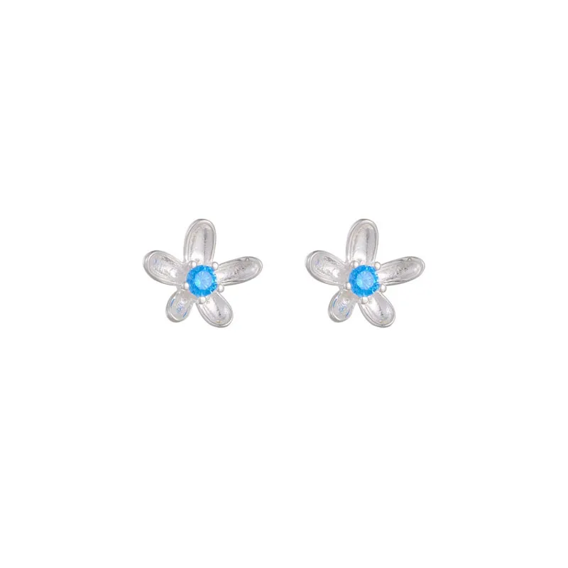 Sterling silver earrings, women's flower green crystal zircon earrings, sweet and romantic fashion jewelry, holiday gift
Sterling silver earrings, women's flower green crystal zircon earrings, sweet and romantic fashion jewelry, holiday gift