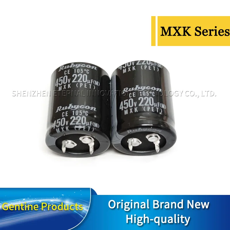 2 шт. 450V220UF MXK 25X30 450MXK220MEFCSN25X30 оригинальные новые алюминиевые электролитические конденсаторы RUBYCON с длительным сроком службы и низким импедансом
2 шт. 450V220UF MXK 25X30 450MXK220MEFCSN25X30 оригинальные новые алюминиевые электролитические конденсаторы RUBYCON с длительным сроком службы и низким импедансом