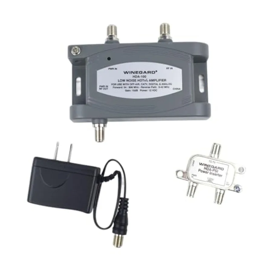 HDA-100 Distribution Amplifier 5-1000 Mhz 15dB, One Size
HDA-100 Distribution Amplifier 5-1000 Mhz 15dB, One Size