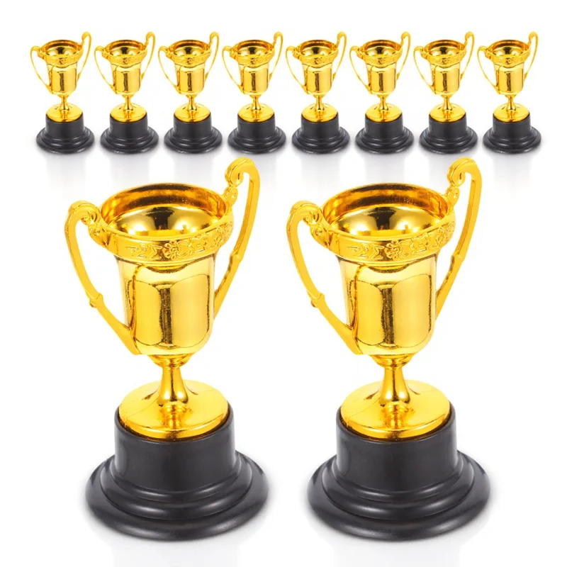 10pcs Small Reward Classroom Prize Cup Competition Mini Trophy Party Awards Plastic Reward Trophy 
10pcs Small Reward Classroom Prize Cup Competition Mini Trophy Party Awards Plastic Reward Trophy