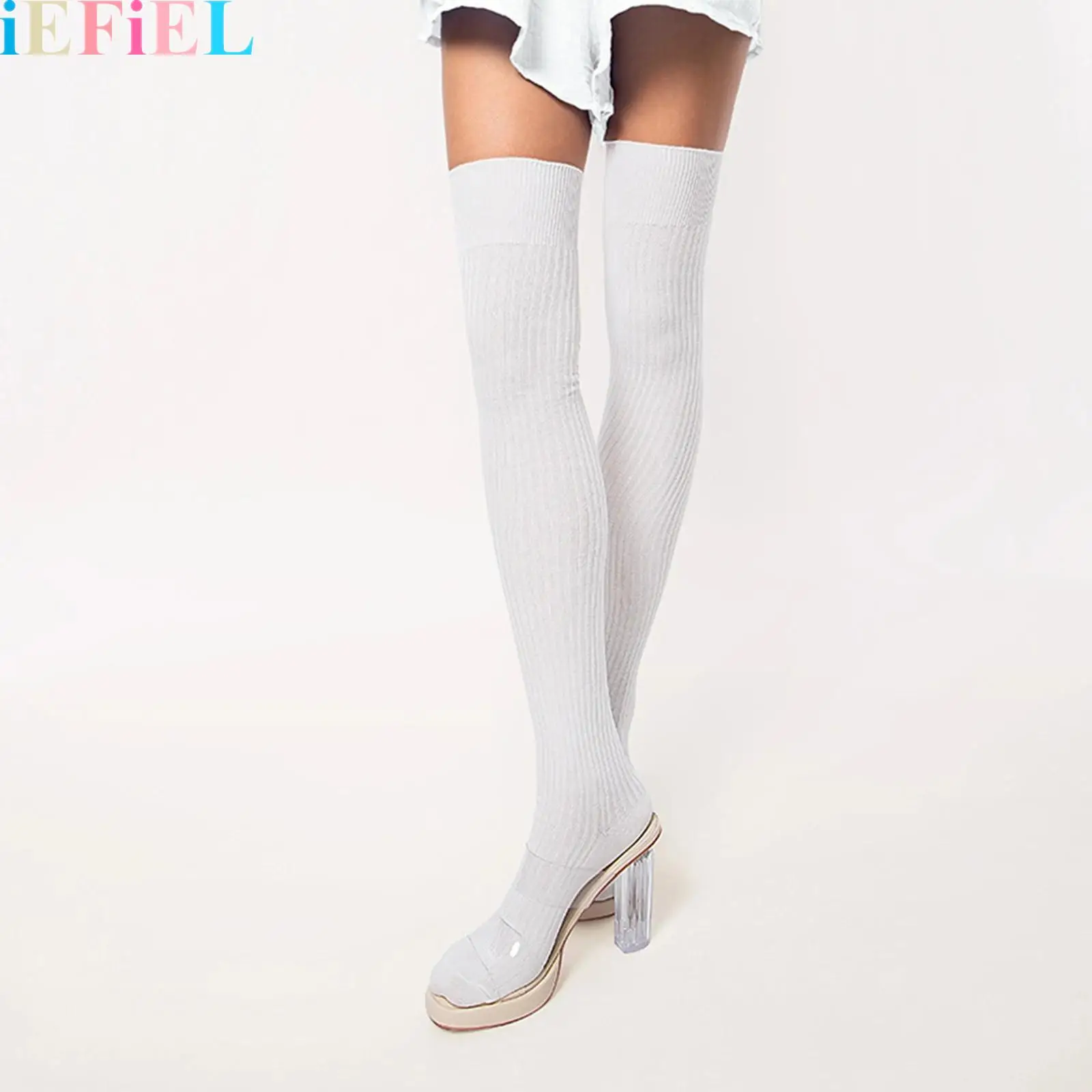 1Pair Women Stretchy Ribbed Stockings Thigh High Socks Costume Accessories for Casual Daily Cosplay
1Pair Women Stretchy Ribbed Stockings Thigh High Socks Costume Accessories for Casual Daily Cosplay