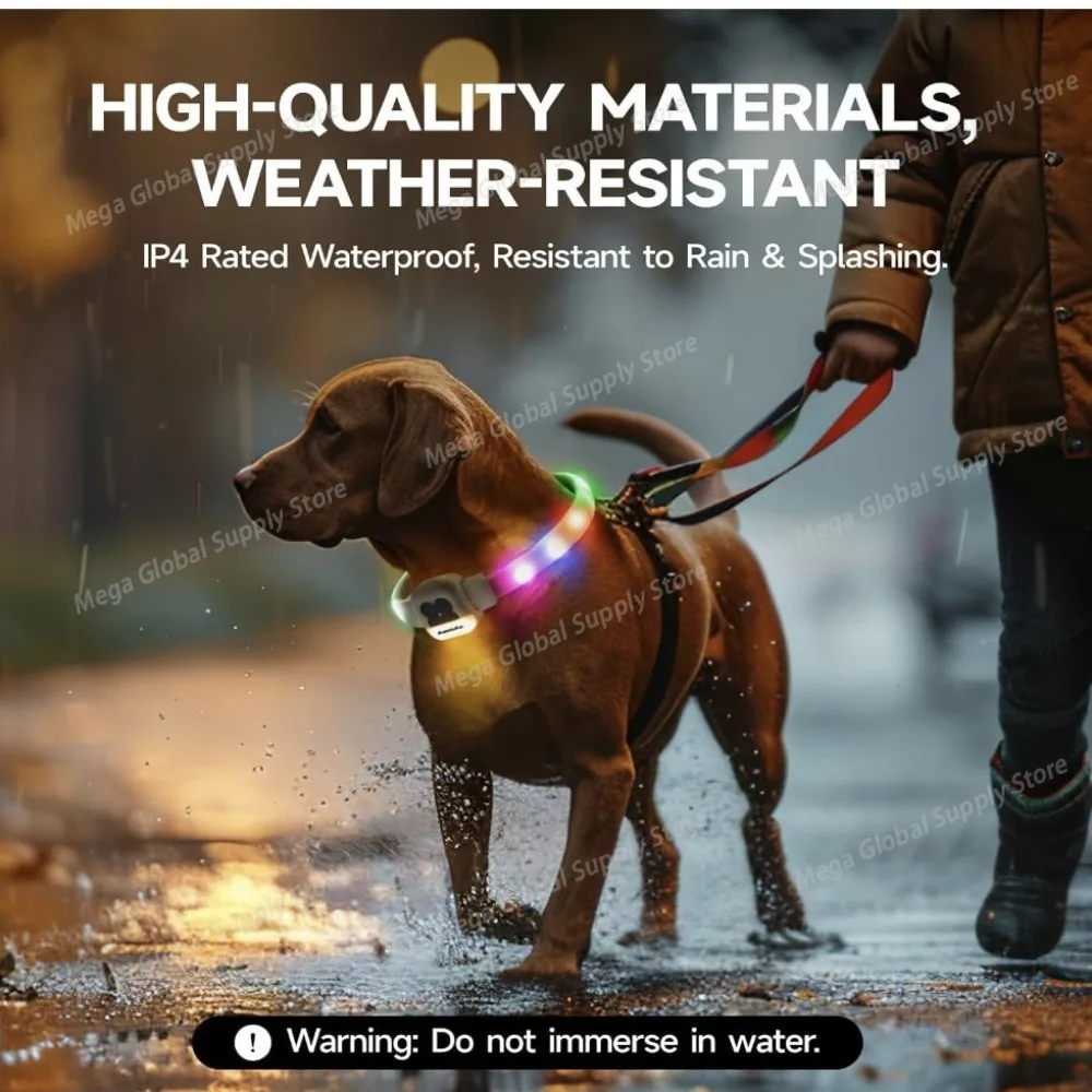 Silicone Led Luminous Dogs Collars USB Charging Walking The Dog Night Adjustable Pet Luminous Collar Dog Accessories Supplies
Silicone Led Luminous Dogs Collars USB Charging Walking The Dog Night Adjustable Pet Luminous Collar Dog Accessories Supplies