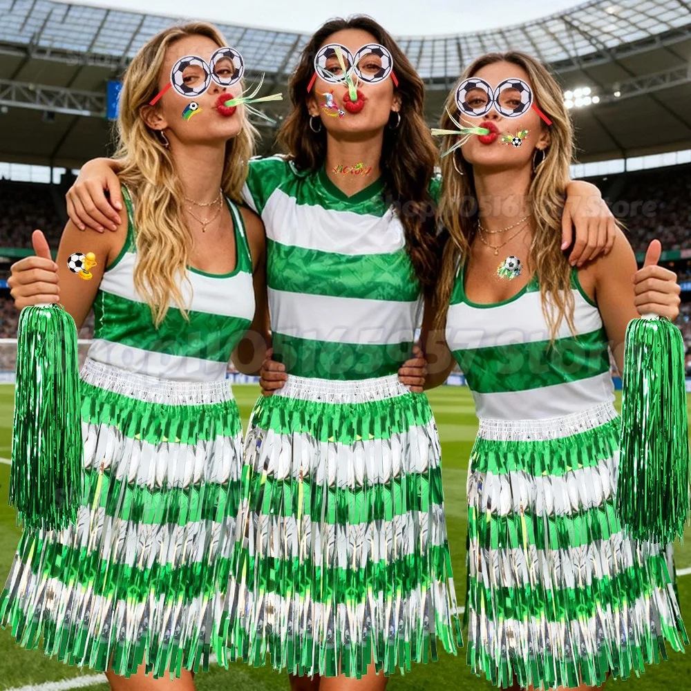 2026 World Football Event Cheerleading Props - Fans Cheer Set - Cheer Sticks & Tinsel Skirt for Football Match
2026 World Football Event Cheerleading Props - Fans Cheer Set - Cheer Sticks & Tinsel Skirt for Football Match