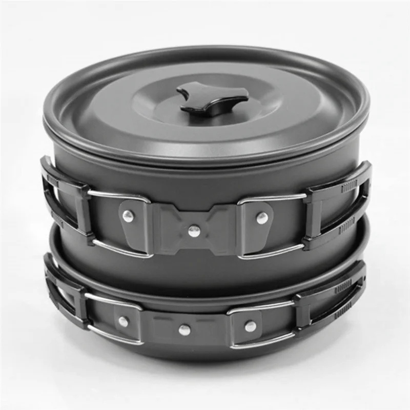 AED4-Camping Cookware Set Camping Cookware With Carrying Bag,For Outdoor Camping Backpacking Picnic
AED4-Camping Cookware Set Camping Cookware With Carrying Bag,For Outdoor Camping Backpacking Picnic