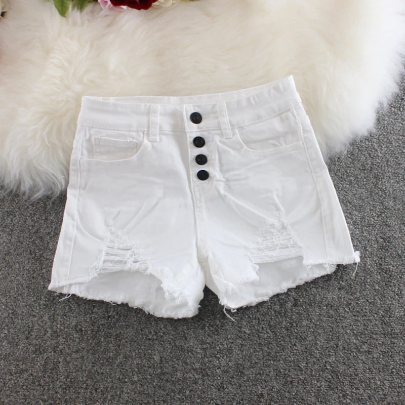 Summer New Style Women's Loose Jeans Shorts High Waist Wide Leg Button down Slimming Outerwear Hot Pants Fashionable Casual
Summer New Style Women's Loose Jeans Shorts High Waist Wide Leg Button down Slimming Outerwear Hot Pants Fashionable Casual