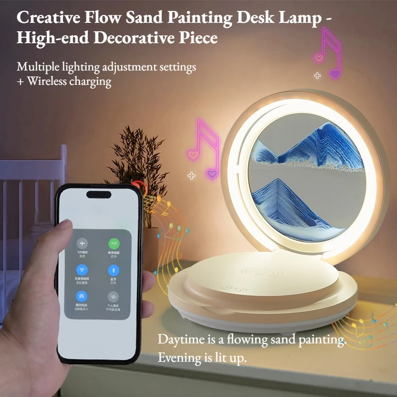 Creative Flow Sand Painting Light Emitting Decorative Piece Bed Headboard High-end Home Decoration Craft Birthday Gift
Creative Flow Sand Painting Light Emitting Decorative Piece Bed Headboard High-end Home Decoration Craft Birthday Gift