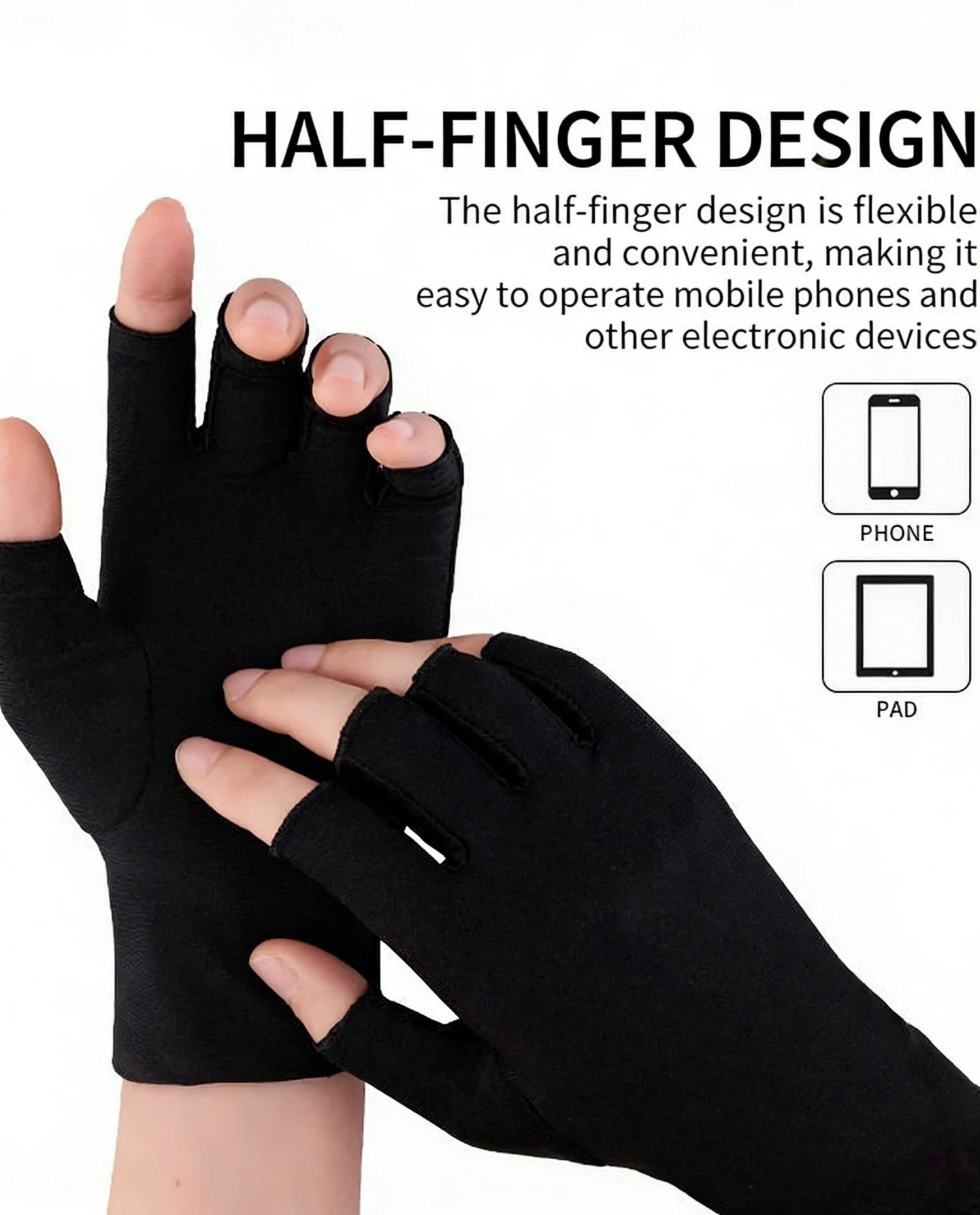 Unisex Summer Ice Silk Half-Finger Gloves, Breathable Thin Gloves, Outdoor Cycling and Driving Gloves, Sun Protection Half-Finger Gloves
Unisex Summer Ice Silk Half-Finger Gloves, Breathable Thin Gloves, Outdoor Cycling and Driving Gloves, Sun Protection Half-Finger Gloves