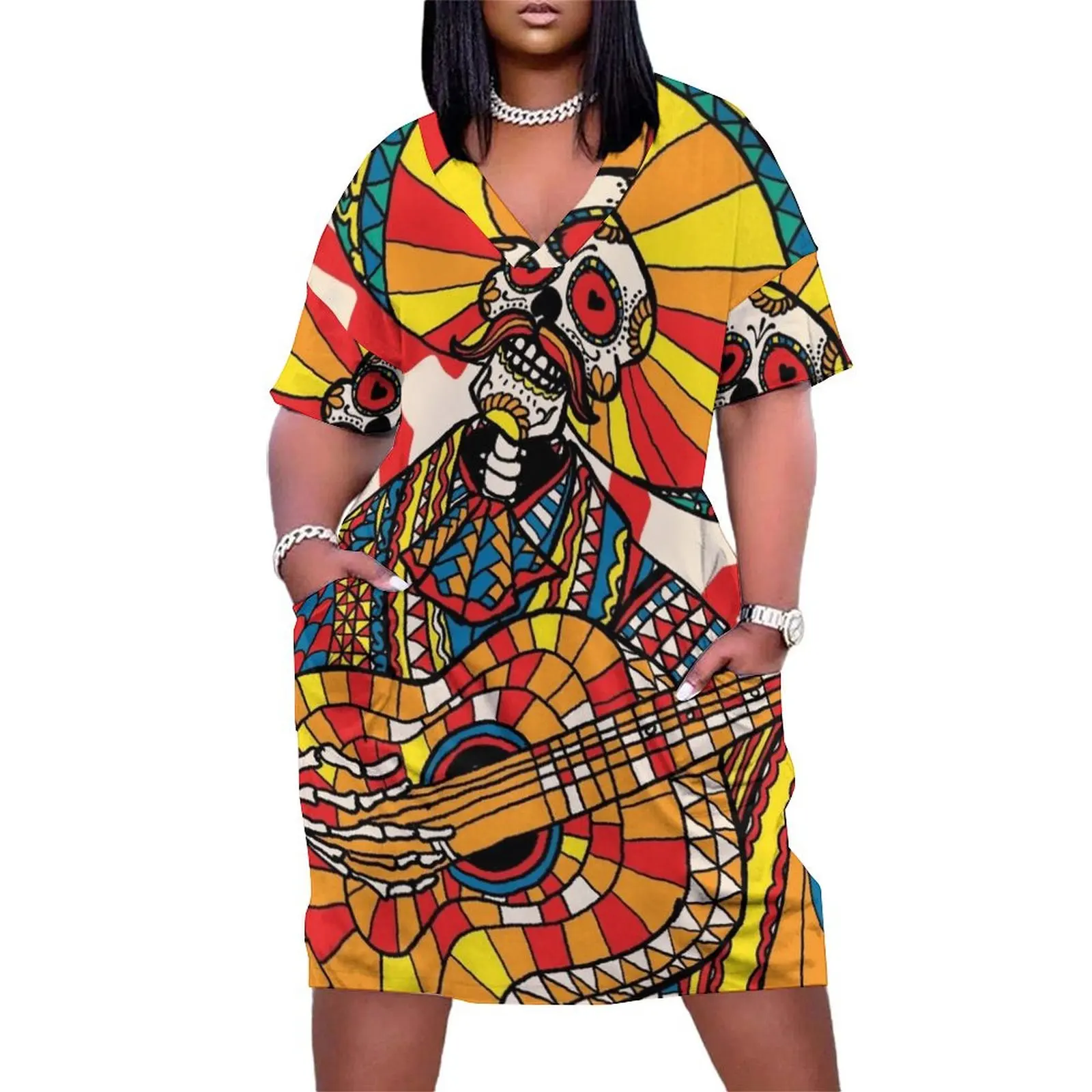 Mariachi Loose Pocket Dress Women's evening dress Elegant gowns women's evening dresses 2025 dress women summer 2025
Mariachi Loose Pocket Dress Women's evening dress Elegant gowns women's evening dresses 2025 dress women summer 2025