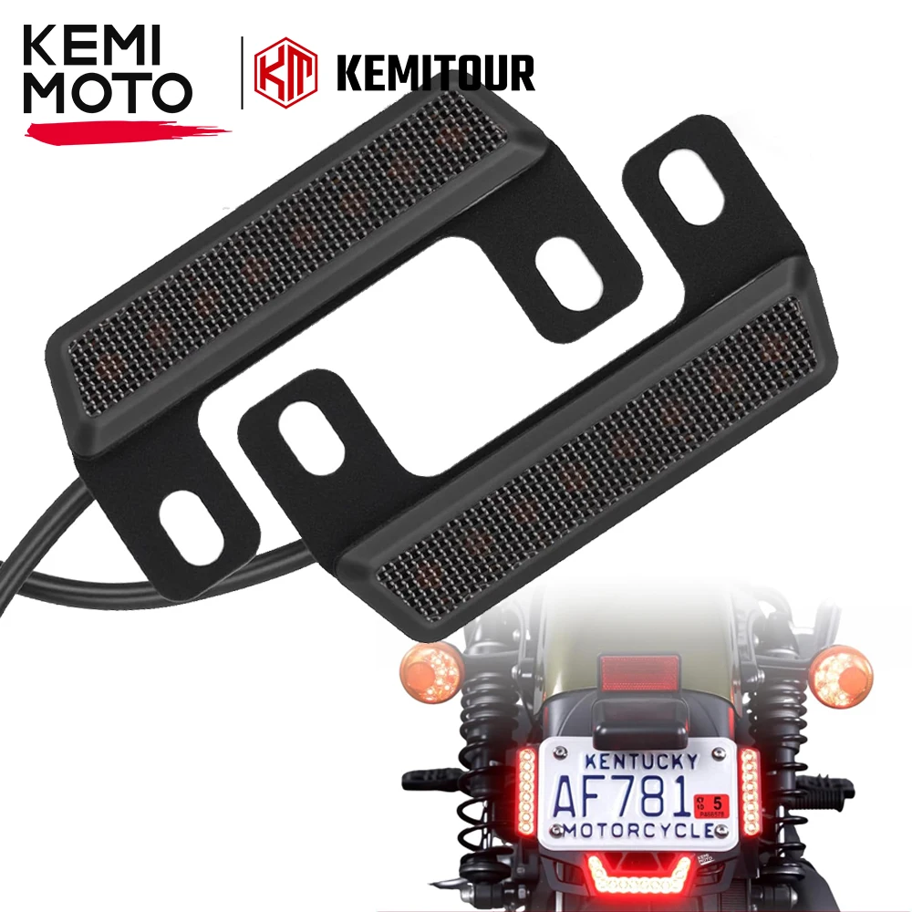 Motorcycle Rear Tail Light Brake Light Turn Signal CNC Aluminum Shell 12V Amber Yellow Waterproof License Plate Light Universal
Motorcycle Rear Tail Light Brake Light Turn Signal CNC Aluminum Shell 12V Amber Yellow Waterproof License Plate Light Universal