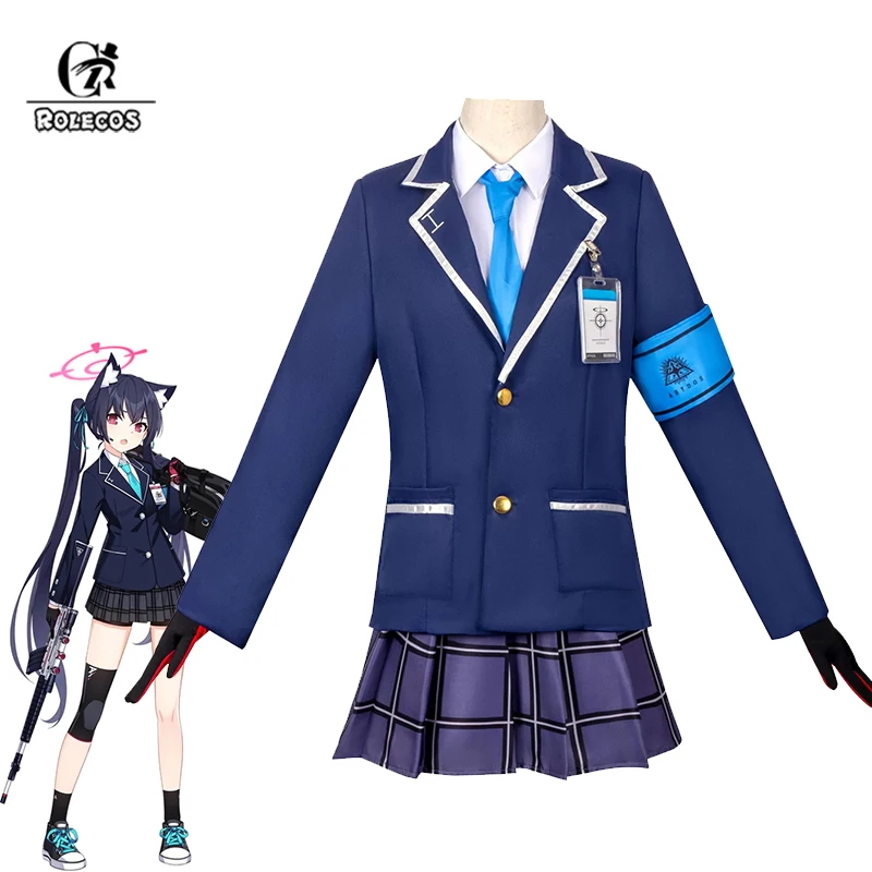 ROLECOS Game HMS Kuromi Serika Cosplay Costume Women Student JK Uniform Halloween Party Role Play School Uniform
ROLECOS Game HMS Kuromi Serika Cosplay Costume Women Student JK Uniform Halloween Party Role Play School Uniform