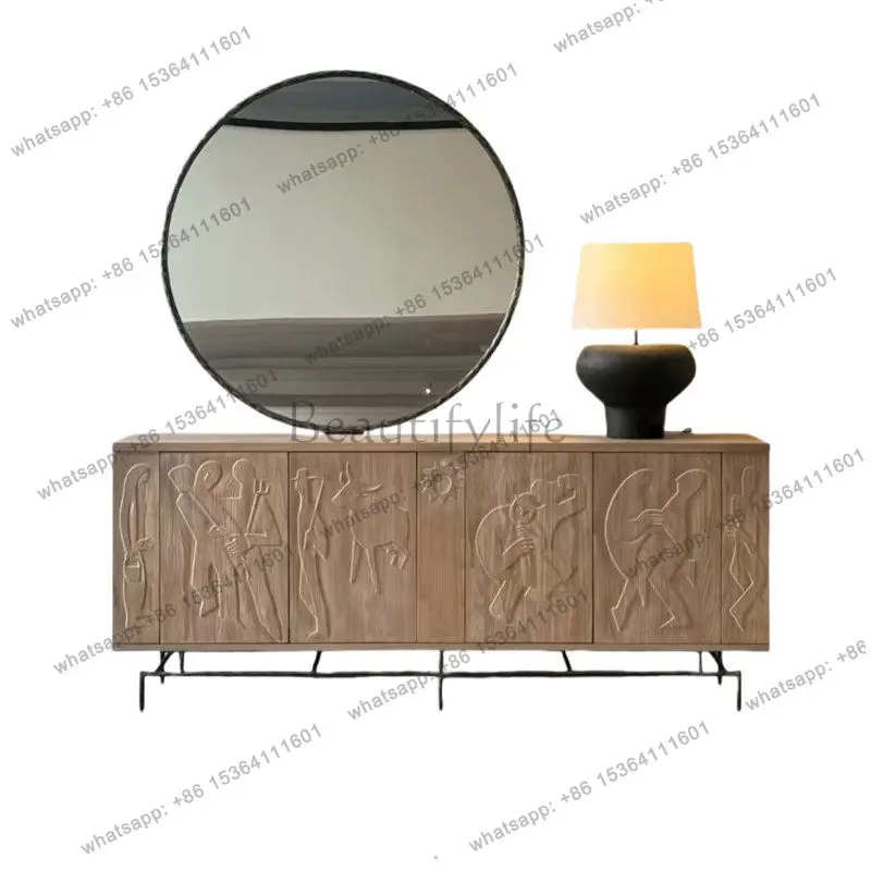 2026 Solid wood dining side cabinet Living room entrance entrance entrance storage cabinet
2026 Solid wood dining side cabinet Living room entrance entrance entrance storage cabinet