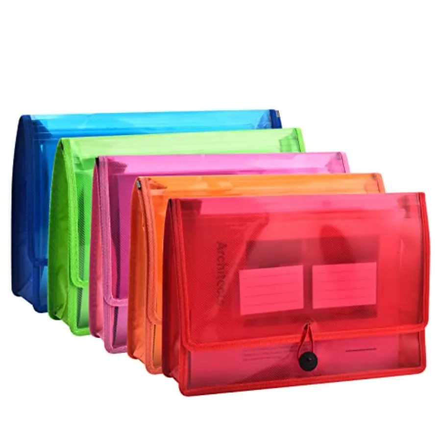 Expanding File Folder Document Organizer with Elastic Cord and Button Closure, Letter Size, 2.8" Expansion, Letter A4 Expandabl
Expanding File Folder Document Organizer with Elastic Cord and Button Closure, Letter Size, 2.8" Expansion, Letter A4 Expandabl