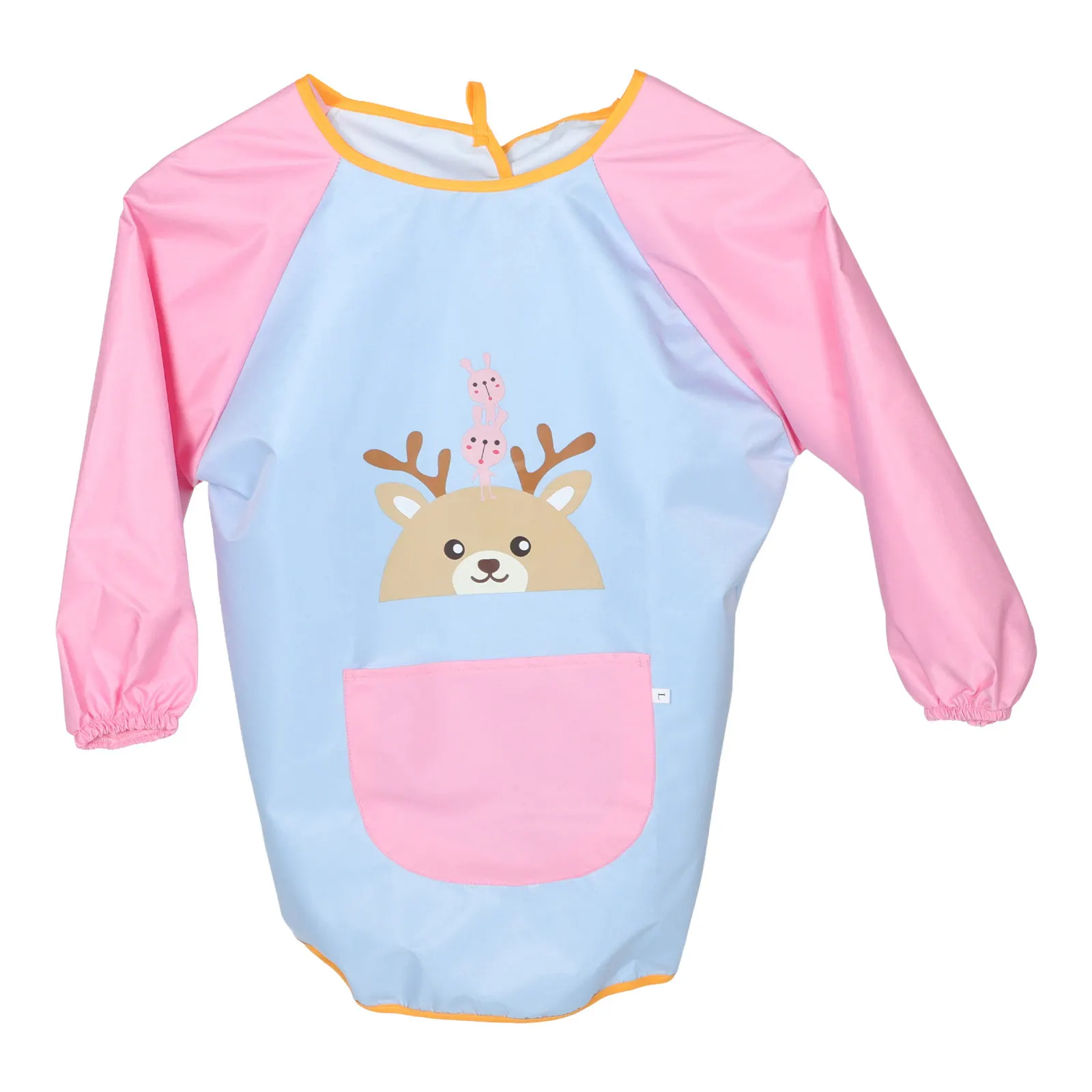 Waterproof Baby Bib Apron Pocket Reversible Long Sleeve Toddler Smock Kids Painting Feeding Art Essential Baby Painting Apron
Waterproof Baby Bib Apron Pocket Reversible Long Sleeve Toddler Smock Kids Painting Feeding Art Essential Baby Painting Apron
