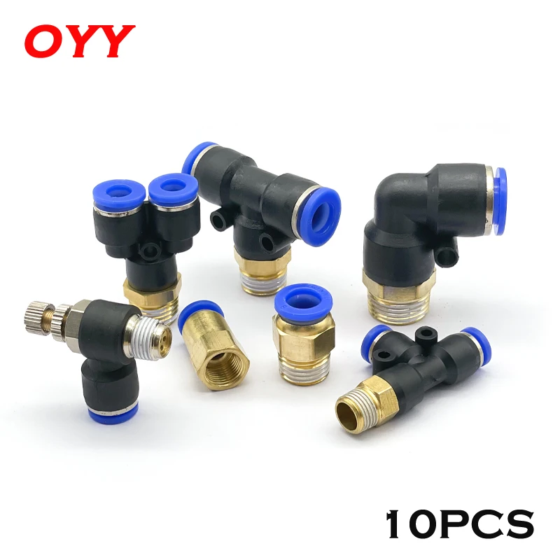 10Pcs PC/PCF/PB/PL/PX/SL/PD Series Quick Release Fitting Compressor Accessories Air Pneumatic Fittings
10Pcs PC/PCF/PB/PL/PX/SL/PD Series Quick Release Fitting Compressor Accessories Air Pneumatic Fittings