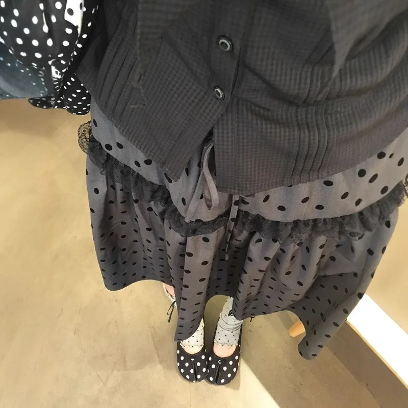 Korean Retro Polka Dot Skirt Women's Summer Skirt
Korean Retro Polka Dot Skirt Women's Summer Skirt