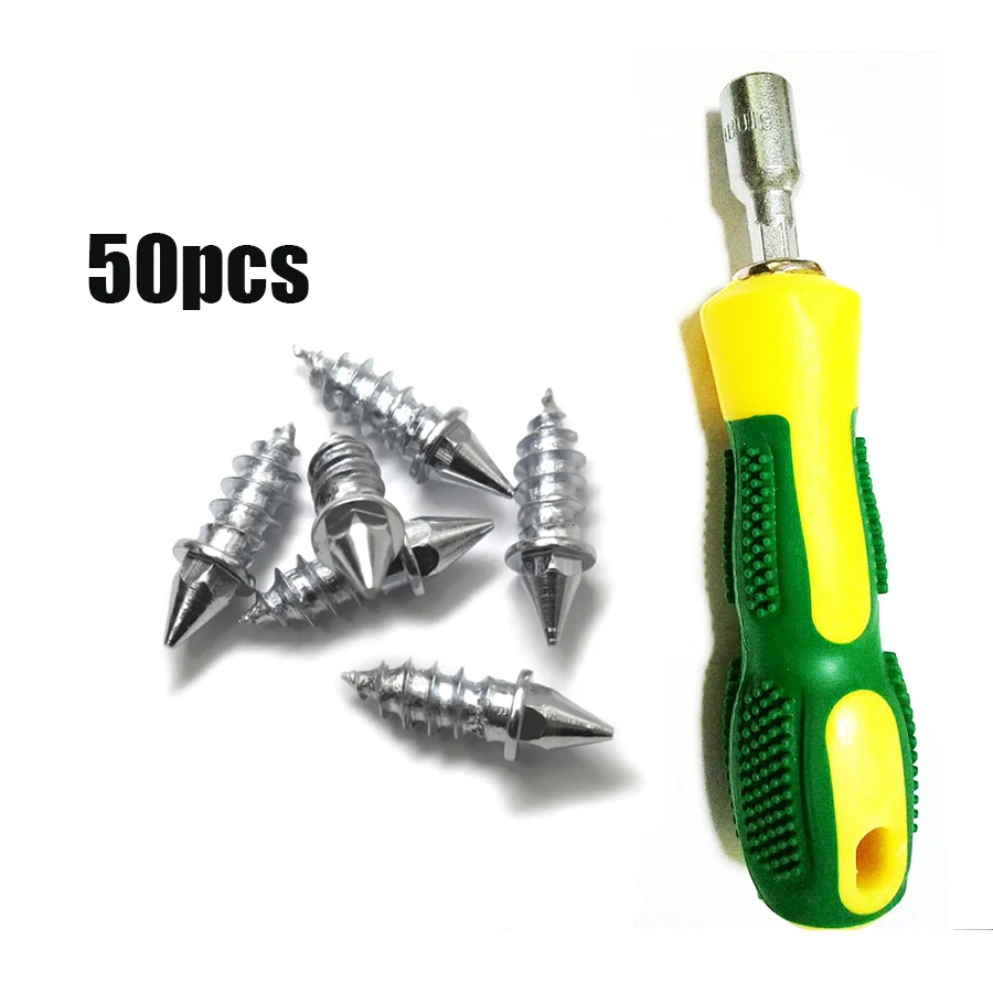 NEW Winter Car Vehicle Anti-Slip Screw Wheel Tyre Snow Nail Studs With Installation tools For Car Motorcycle SUV Truck
NEW Winter Car Vehicle Anti-Slip Screw Wheel Tyre Snow Nail Studs With Installation tools For Car Motorcycle SUV Truck