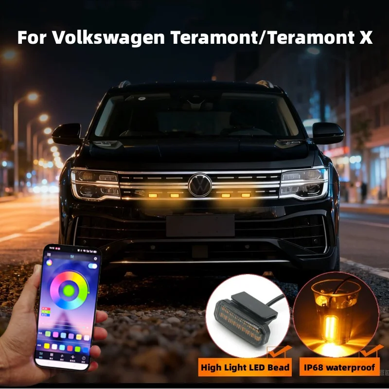 Светодиодный передний светильник на решетке для VW Volkswagen Teramont/Teramont X, автомобильные дневные ходовые огни, лампа для бровей, 12 В
Светодиодный передний светильник на решетке для VW Volkswagen Teramont/Teramont X, автомобильные дневные ходовые огни, лампа для бровей, 12 В