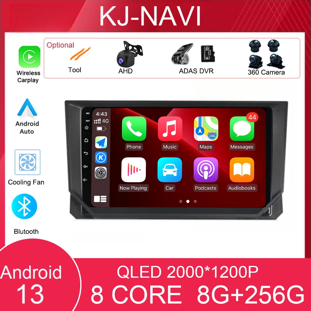 Car Radio Android 13 For SEAT Ibiza 2017 2018 2019 2020 Auto 4G+WIF Navigation gps Multimedia Video Player Carplay Stereo Tools
Car Radio Android 13 For SEAT Ibiza 2017 2018 2019 2020 Auto 4G+WIF Navigation gps Multimedia Video Player Carplay Stereo Tools