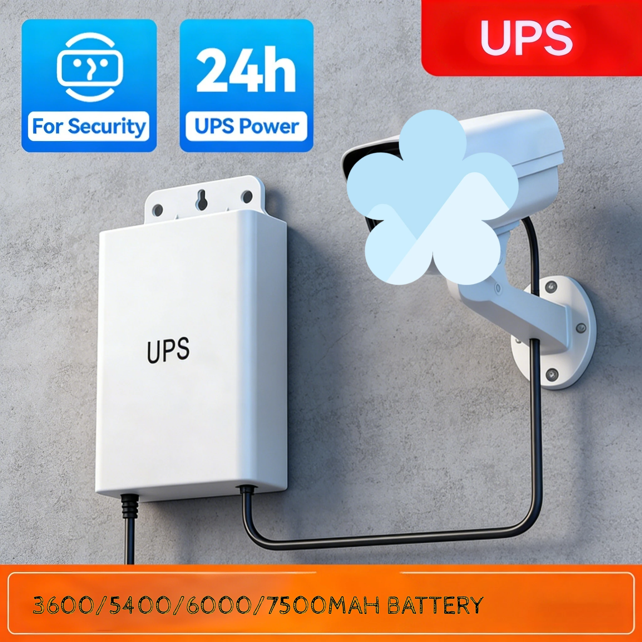 Аккумулятор 5400 мАч ДБЖ Водонепроницаемый источник питания для видеонаблюдения 12 В 2 А адаптер постоянного тока с резервным ИБП для наружной камеры наблюдения
Аккумулятор 5400 мАч ДБЖ Водонепроницаемый источник питания для видеонаблюдения 12 В 2 А адаптер постоянного тока с резервным ИБП для наружной камеры наблюдения