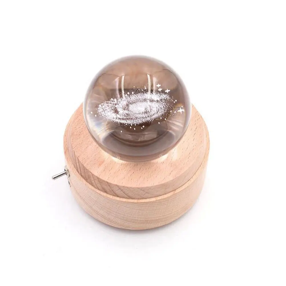 Milky Way Crystal Ball Music Box Glowing Led Desktop Decoration Usb Powered Night Lamp Glass Ball Ornament 
Milky Way Crystal Ball Music Box Glowing Led Desktop Decoration Usb Powered Night Lamp Glass Ball Ornament