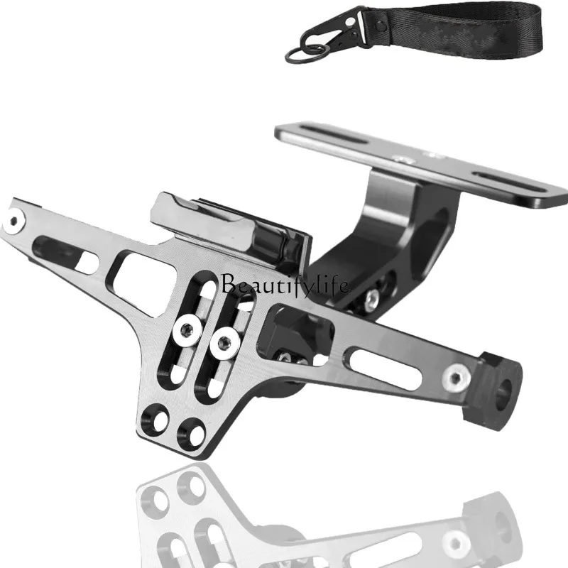Motorcycle modified license plate frame with light MSX adjustable car support frame
Motorcycle modified license plate frame with light MSX adjustable car support frame