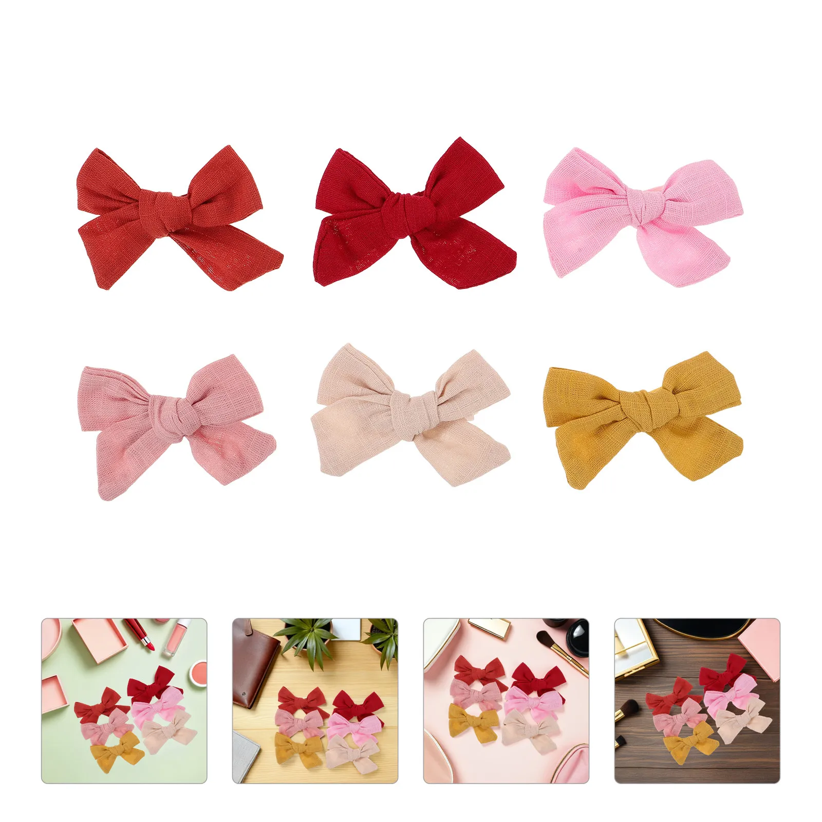 12Pcs Cotton Linen Baby Bow Clips for Girls Handcrafted Soft Hair Bows Barrettes Gentle Newborn Toddler Hair Accessories Sweet
12Pcs Cotton Linen Baby Bow Clips for Girls Handcrafted Soft Hair Bows Barrettes Gentle Newborn Toddler Hair Accessories Sweet