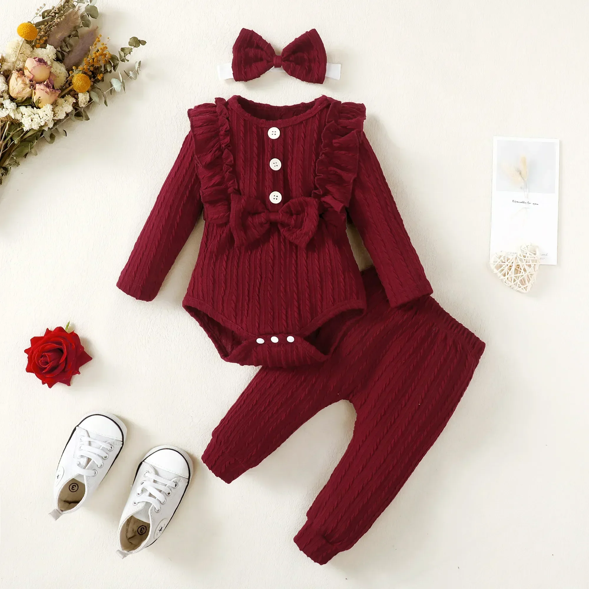 3Pcs Baby Girl Clothes Set Infant Kids Clothing Print Baby Newborn Girl Clothes Fall Baby Clothes Bulk Drop Shipping Wholesale
3Pcs Baby Girl Clothes Set Infant Kids Clothing Print Baby Newborn Girl Clothes Fall Baby Clothes Bulk Drop Shipping Wholesale