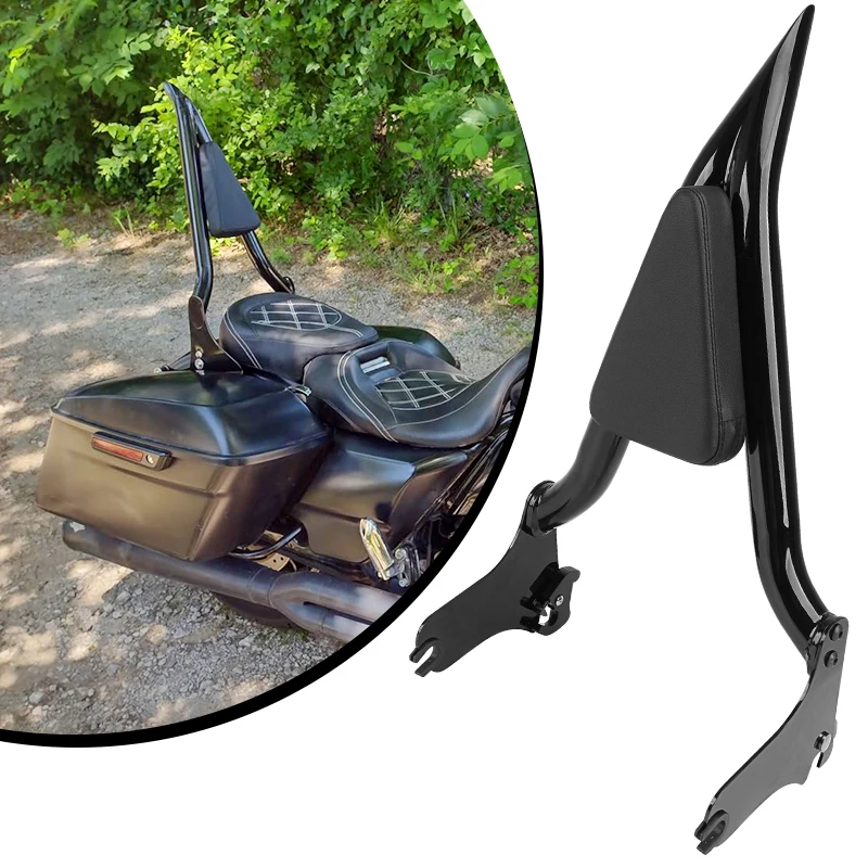 Motorcycle Detachable Sissy Bar Rear Passenger Backrest For Harley Touring Road King Street Electra Glide FLTRX CVO 1997-2008
Motorcycle Detachable Sissy Bar Rear Passenger Backrest For Harley Touring Road King Street Electra Glide FLTRX CVO 1997-2008