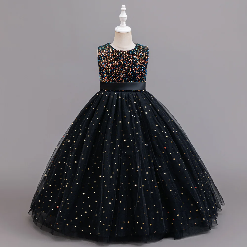 Girls Party Dress Young Girl Ceremonial Dresses Sequins Teenage Clothes Christmas Big Bow 5-13Y
Girls Party Dress Young Girl Ceremonial Dresses Sequins Teenage Clothes Christmas Big Bow 5-13Y