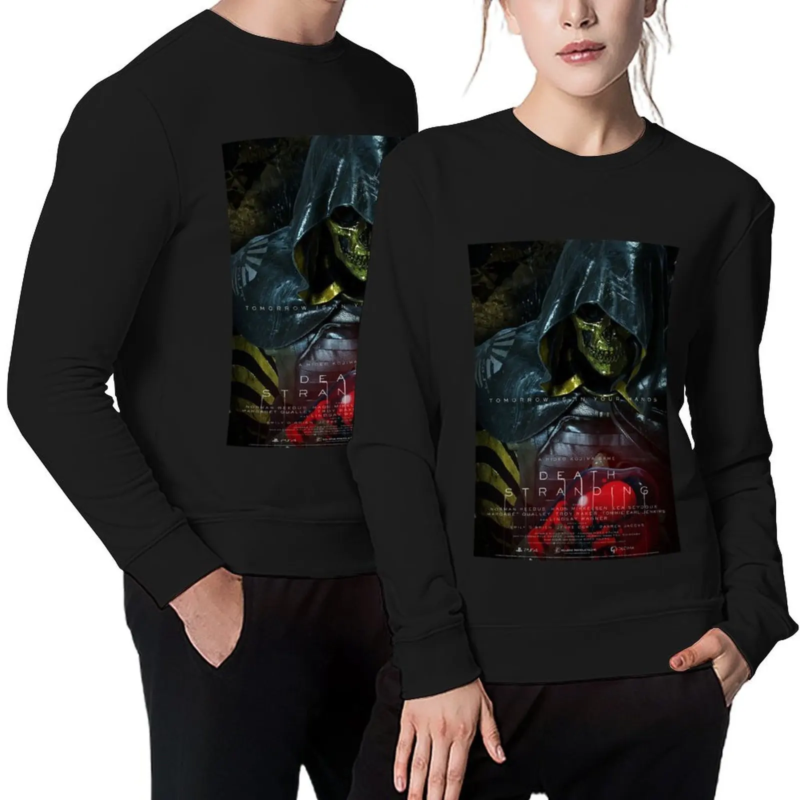 Tomorrow Is In Your Hand Higgs - Death Stranding Pullover autumn clothes men wear winter clothes new hoodies and sweatshirts 
Tomorrow Is In Your Hand Higgs - Death Stranding Pullover autumn clothes men wear winter clothes new hoodies and sweatshirts